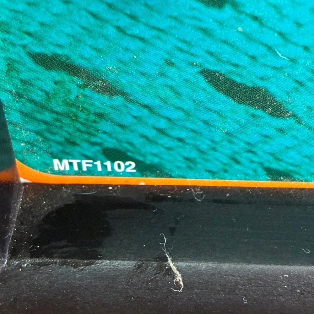 Miami Dolphins NFL License Plate Wall Clock Rico Industries MTF1102 Teal Orange